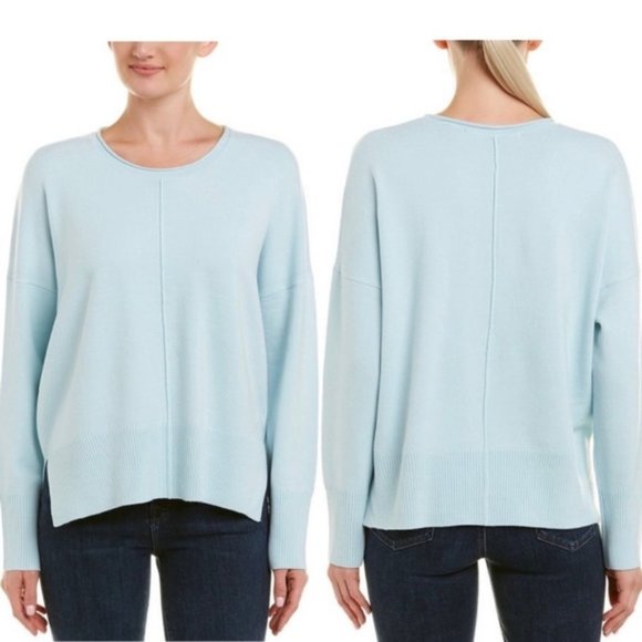 French Connection Sweaters - French Connection Della Vhari crew neck cashmere soft sweater Size L